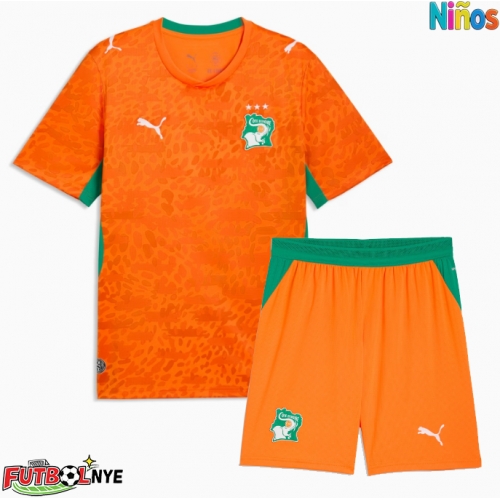Camiseta Costa de Marfil Primera Equipación para niños Mundial 2026 manga corta (+ pantalones cortos)